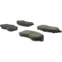 CENTRIC PARTS 102.08660 C-Tek Semi-Metallic Brake Pads with Shims