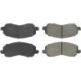CENTRIC PARTS 102.08660 C-Tek Semi-Metallic Brake Pads with Shims