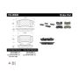CENTRIC PARTS 102.08680 C-Tek Semi-Metallic Brake Pads with Shims