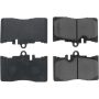 CENTRIC PARTS 102.08700 C-Tek Semi-Metallic Brake Pads with Shims