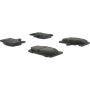 CENTRIC PARTS 102.08710 C-Tek Semi-Metallic Brake Pads with Shims