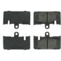 CENTRIC PARTS 102.08710 C-Tek Semi-Metallic Brake Pads with Shims