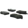 CENTRIC PARTS 102.08720 C-Tek Semi-Metallic Brake Pads with Shims