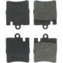 CENTRIC PARTS 102.08760 C-Tek Semi-Metallic Brake Pads with Shims