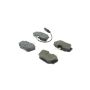 CENTRIC PARTS 102.08771 C-Tek Semi-Metallic Brake Pads with Shims