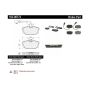 CENTRIC PARTS 102.08772 C-Tek Semi-Metallic Brake Pads with Shims