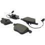 CENTRIC PARTS 102.08800 C-Tek Semi-Metallic Brake Pads with Shims