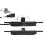 CENTRIC PARTS 102.08800 C-Tek Semi-Metallic Brake Pads with Shims