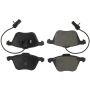 CENTRIC PARTS 102.08800 C-Tek Semi-Metallic Brake Pads with Shims