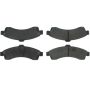 CENTRIC PARTS 102.08820 C-Tek Semi-Metallic Brake Pads with Shims