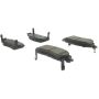 CENTRIC PARTS 102.08830 C-Tek Semi-Metallic Brake Pads with Shims