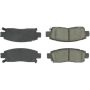 CENTRIC PARTS 102.08830 C-Tek Semi-Metallic Brake Pads with Shims