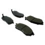 CENTRIC PARTS 102.08880 C-Tek Semi-Metallic Brake Pads with Shims