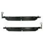 CENTRIC PARTS 102.08880 C-Tek Semi-Metallic Brake Pads with Shims