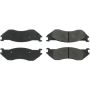 CENTRIC PARTS 102.08970 C-Tek Semi-Metallic Brake Pads with Shims