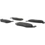CENTRIC PARTS 102.08980 C-Tek Semi-Metallic Brake Pads with Shims