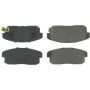 CENTRIC PARTS 102.09000 C-Tek Semi-Metallic Brake Pads with Shims