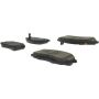 CENTRIC PARTS 102.09030 C-Tek Semi-Metallic Brake Pads with Shims