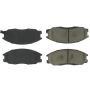 CENTRIC PARTS 102.09030 C-Tek Semi-Metallic Brake Pads with Shims