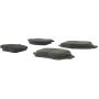 CENTRIC PARTS 102.09060 C-Tek Semi-Metallic Brake Pads with Shims
