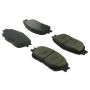 CENTRIC PARTS 102.09061 C-Tek Semi-Metallic Brake Pads with Shims