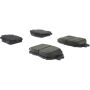 CENTRIC PARTS 102.09080 C-Tek Semi-Metallic Brake Pads with Shims