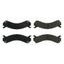 CENTRIC PARTS 102.09090 C-Tek Semi-Metallic Brake Pads with Shims
