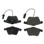 CENTRIC PARTS 102.09150 C-Tek Semi-Metallic Brake Pads with Shims
