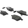 CENTRIC PARTS 102.09151 C-Tek Semi-Metallic Brake Pads with Shims