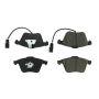 CENTRIC PARTS 102.09151 C-Tek Semi-Metallic Brake Pads with Shims