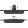 CENTRIC PARTS 102.09153 C-Tek Semi-Metallic Brake Pads with Shims