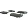 CENTRIC PARTS 102.09160 C-Tek Semi-Metallic Brake Pads with Shims