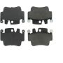 CENTRIC PARTS 102.09170 C-Tek Semi-Metallic Brake Pads with Shims