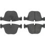 CENTRIC PARTS 102.09192 C-Tek Semi-Metallic Brake Pads with Shims