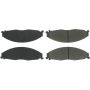 CENTRIC PARTS 102.09210 C-Tek Semi-Metallic Brake Pads with Shims