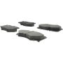 CENTRIC PARTS 102.09270 C-Tek Semi-Metallic Brake Pads with Shims