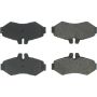 CENTRIC PARTS 102.09280 C-Tek Semi-Metallic Brake Pads with Shims