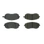 CENTRIC PARTS 102.09290 C-Tek Semi-Metallic Brake Pads with Shims