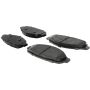 CENTRIC PARTS 102.09310 C-Tek Semi-Metallic Brake Pads with Shims