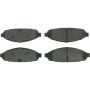 CENTRIC PARTS 102.09310 C-Tek Semi-Metallic Brake Pads with Shims