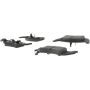 CENTRIC PARTS 102.09320 C-Tek Semi-Metallic Brake Pads with Shims