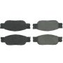 CENTRIC PARTS 102.09330 C-Tek Semi-Metallic Brake Pads with Shims