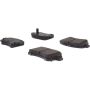 CENTRIC PARTS 102.09370 C-Tek Semi-Metallic Brake Pads with Shims
