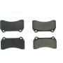 CENTRIC PARTS 102.09380 C-Tek Semi-Metallic Brake Pads with Shims