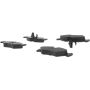 CENTRIC PARTS 102.09510 C-Tek Semi-Metallic Brake Pads with Shims