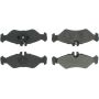 CENTRIC PARTS 102.09510 C-Tek Semi-Metallic Brake Pads with Shims