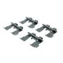 CENTRIC PARTS 102.09540 C-Tek Semi-Metallic Brake Pads with Shims