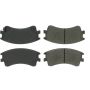 CENTRIC PARTS 102.09570 C-Tek Semi-Metallic Brake Pads with Shims