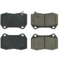 CENTRIC PARTS 102.09600 C-Tek Semi-Metallic Brake Pads with Shims