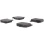 CENTRIC PARTS 102.09610 C-Tek Semi-Metallic Brake Pads with Shims